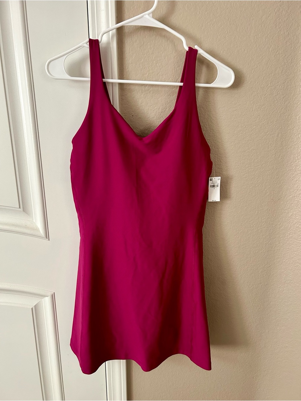 Old Navy Sleeveless V-Neck Midi Dress - Fuchsia
